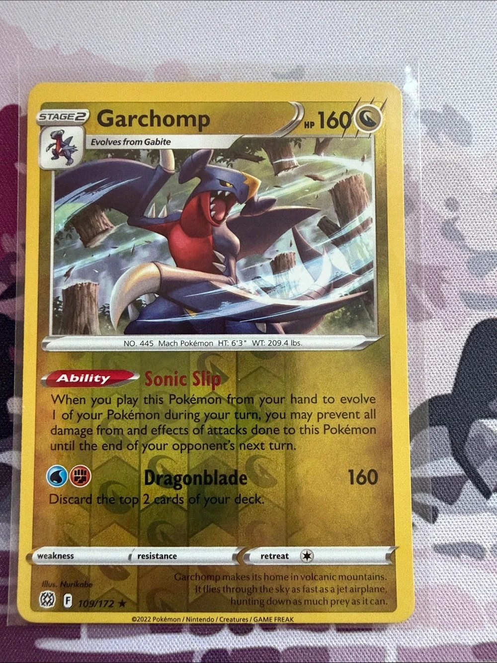 Gible, Gabite & Garchomp Evolution Lot | 3 Cards | Reverse Holo ✨5/$25✨